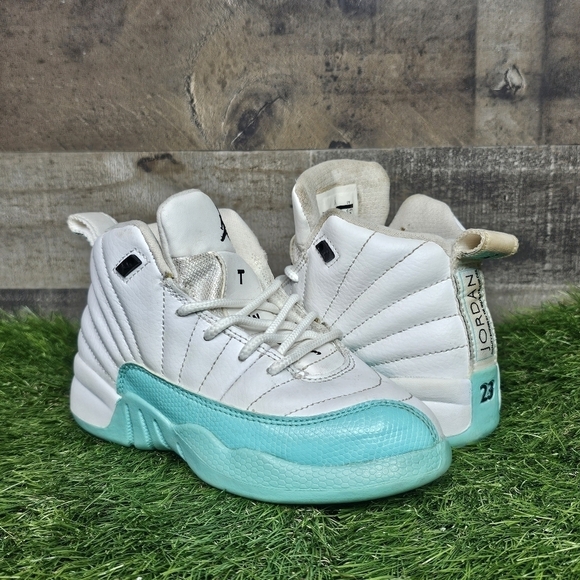 Nike Air Jordan Retro 12 Light Aqua US 11C - Picture 1 of 12